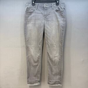 Joe's Jeans Women's 30 (10) Grey Cooloff The Markie Crop Skinny Preppy Normcore